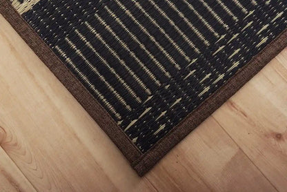 Ikehiko Corporation Japan Igusa Rug Mat Gabe Fx Sara Antibacterial Deodorant Brown 60X180Cm #8482059