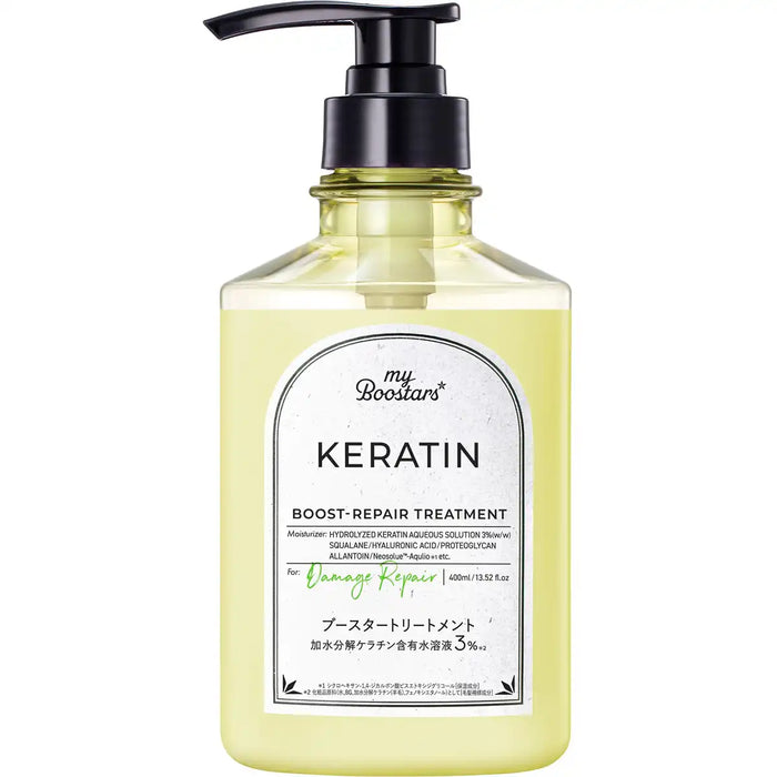 My Boostars Keratin Treatment 400ml Damage Repair Hair Care Solution