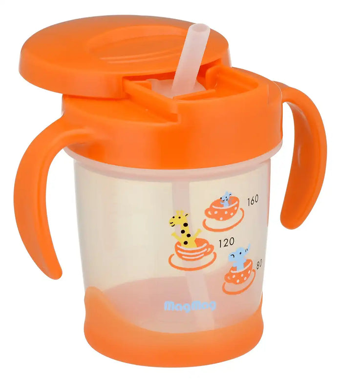 Pigeon Japan Mug Straw 200Ml Easy Wash 8+ Months | Pigeon