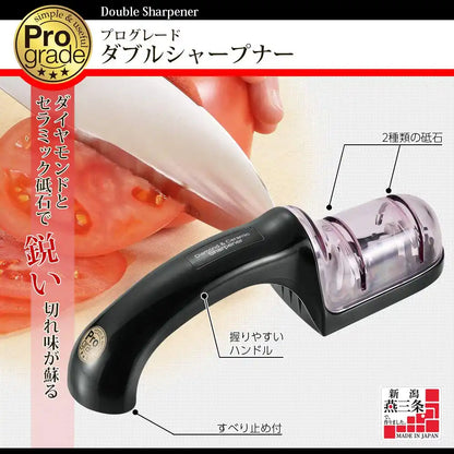 Shimomura Kougyou Japan Professional Double Sharpener Water Sharpener Pg-608 Niigata Tsubamesanjo