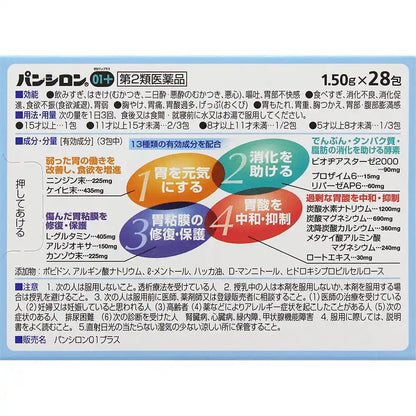 Pansilon 01 Plus 28 Packets 2Nd-Class Otc Drug Japan