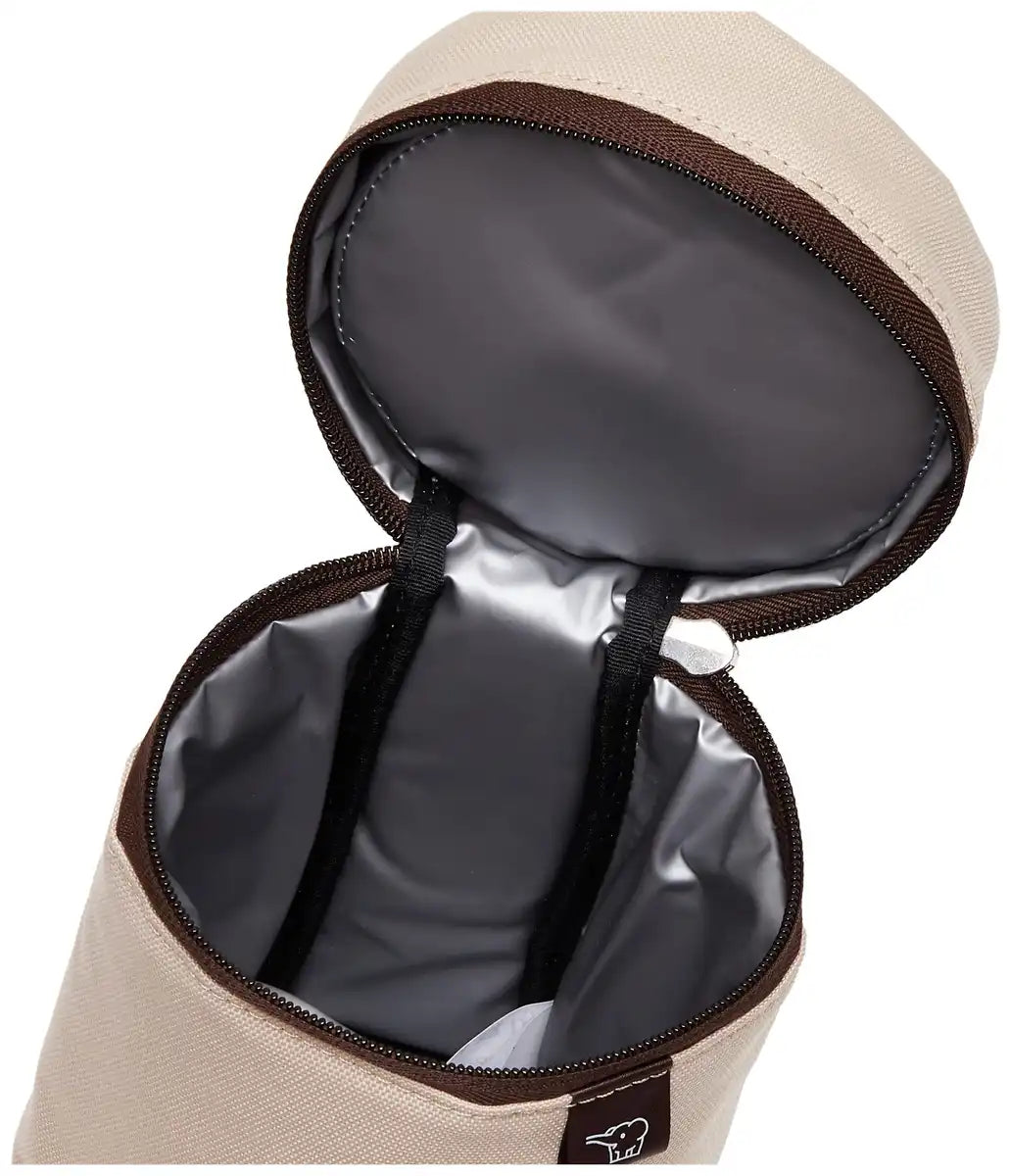 Zojirushi Medium Soup Jar Pouch 350-550ml with Cutlery Pocket - Machine Washable Beige