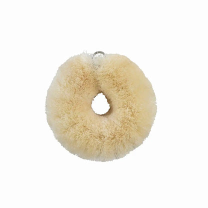 Kamenoko Tsubushi Nishio Shoten White Sisal Hemp Scrubber - Japan (Small)