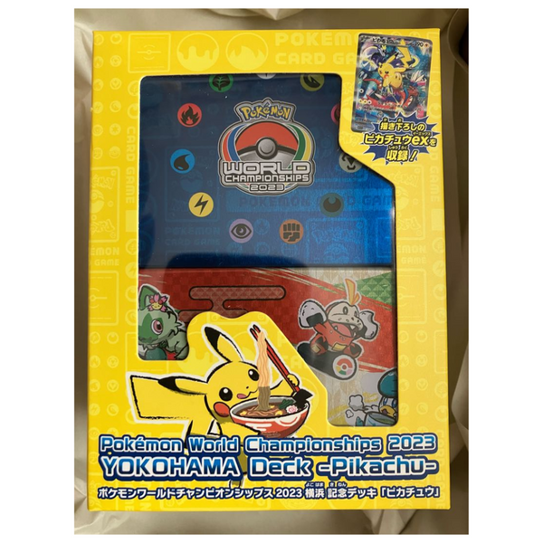 Pokemon World Championships 2023 Yokohama Commemorative Deck Pikachu J —  ToysOneJapan
