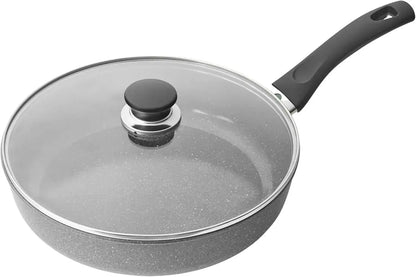 Ballarini Bari Ceramic Frying Pan Made in Italy IH Compatible PFAS Free - Thermo Point 11-inch - 8003150525821