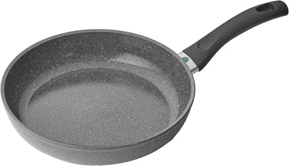 Ballarini Bari Ceramic Frying Pan Made in Italy IH Compatible PFAS Free - 9.4 Inch Thermo Point - 8003150525791