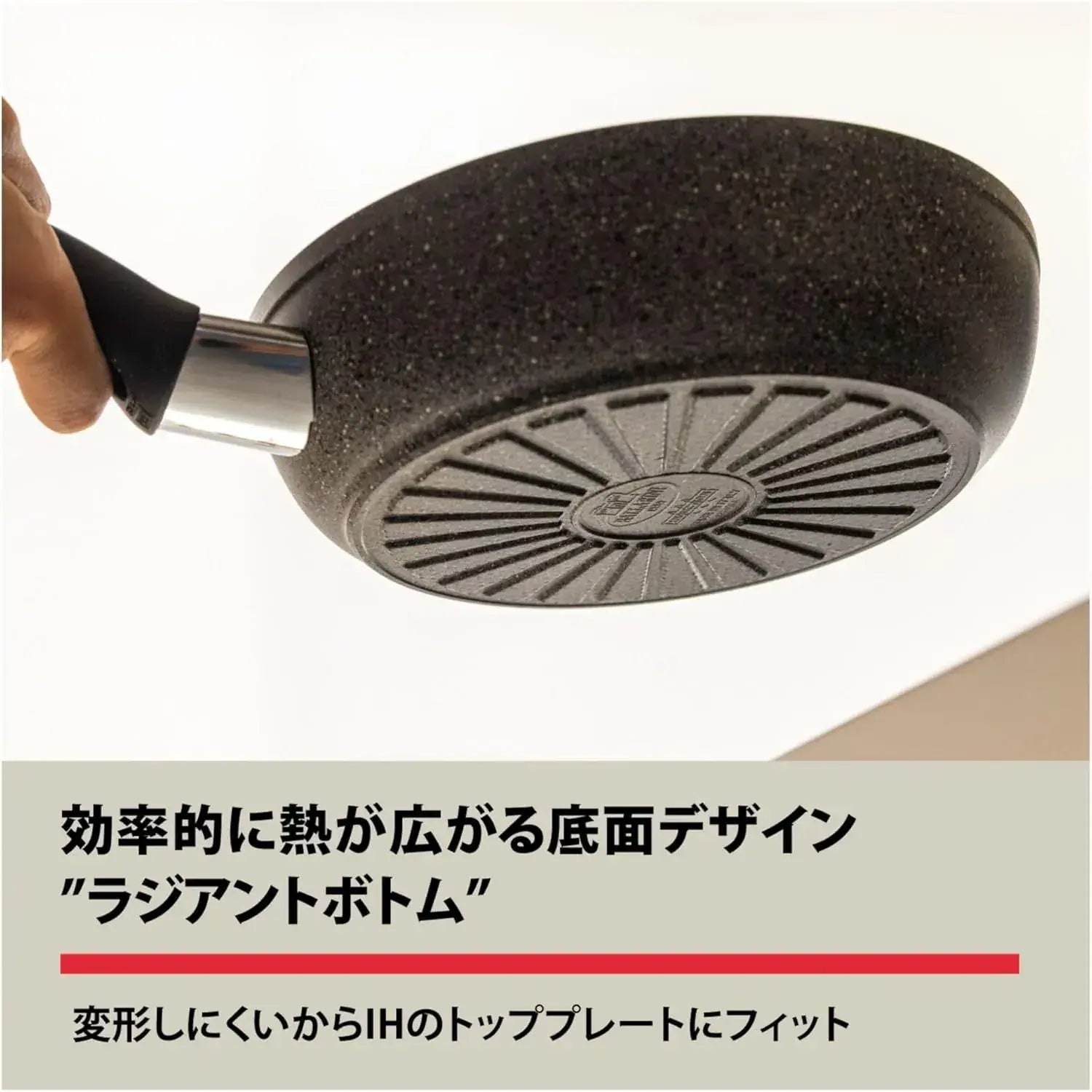 Ballarini Bari Ceramic Frying Pan Made in Italy IH Compatible PFAS Free