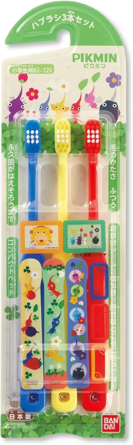 BANDAI Mario Series Children's Brush Set for Ages 3 and Up - Mr. Pikmin - 4570117968389