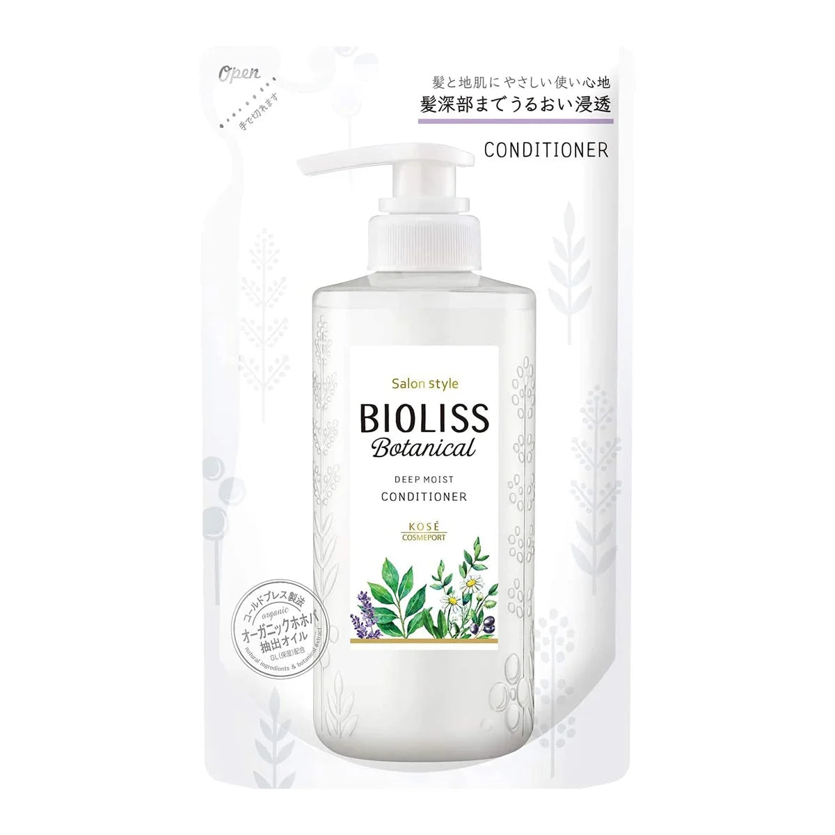 Kose Bioliss Botanical Conditioner Refill (Deep Moist) | Japan Salon Style