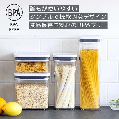 OXO Airtight Plastic Pop Storage Container Kitchen Organizer