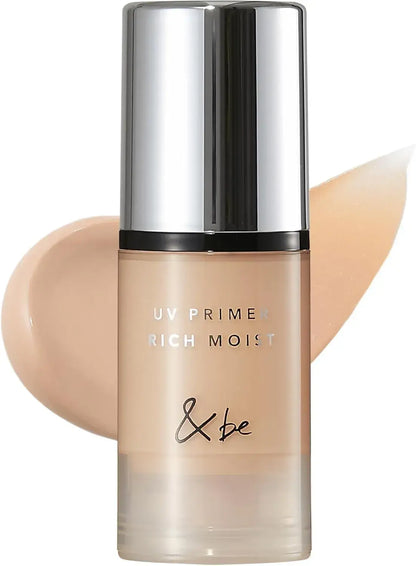 &be UV Primer Rich Moist Renewed SPF50 PA Makeup Base - 15g Beige (Renewal)
 - 4589409136498
