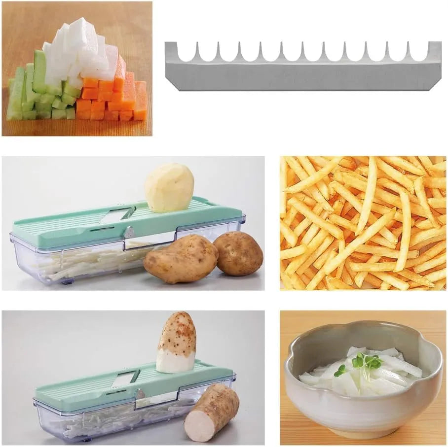 Benriner Vegetable Cooker Deluxe Set Ivory All-Purpose 10-DX-I