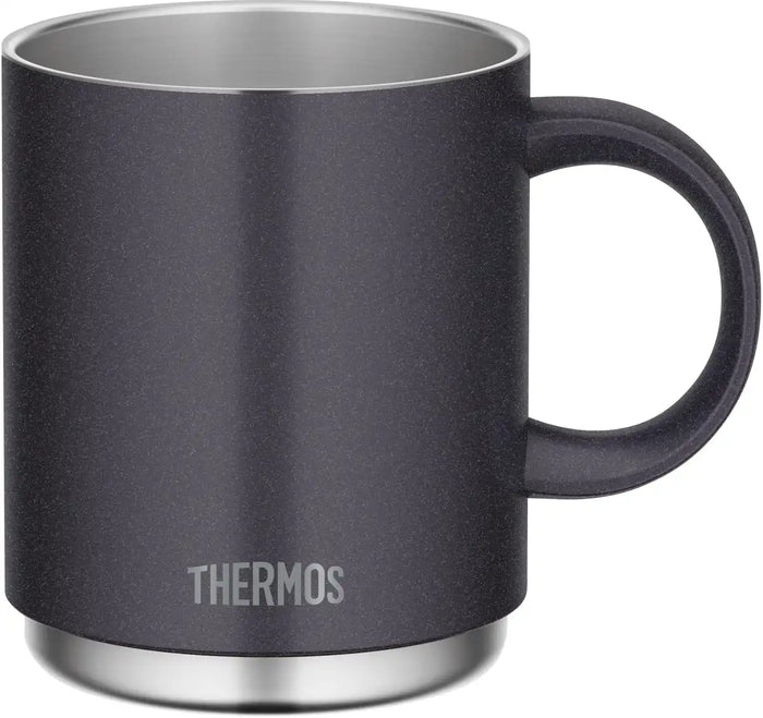 Thermos Metallic Gray Vacuum Insulated Mug 450ml Dishwasher Compatible Model