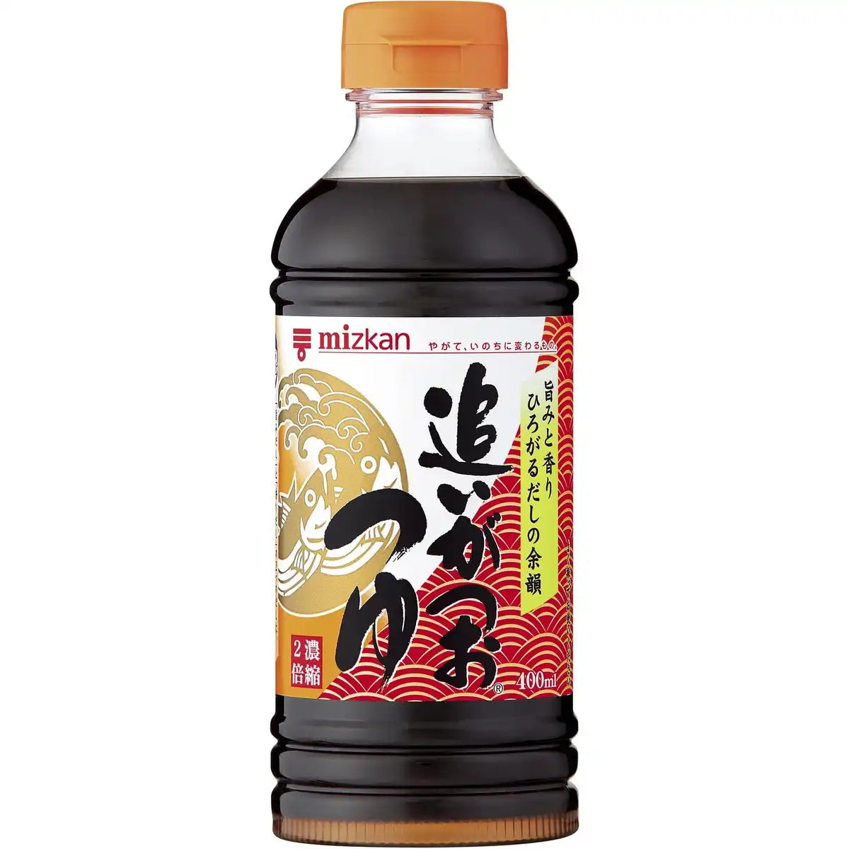 ミツカン追いがつおつゆ 日本のスープの素 400ml 本格的で風味豊かなソース