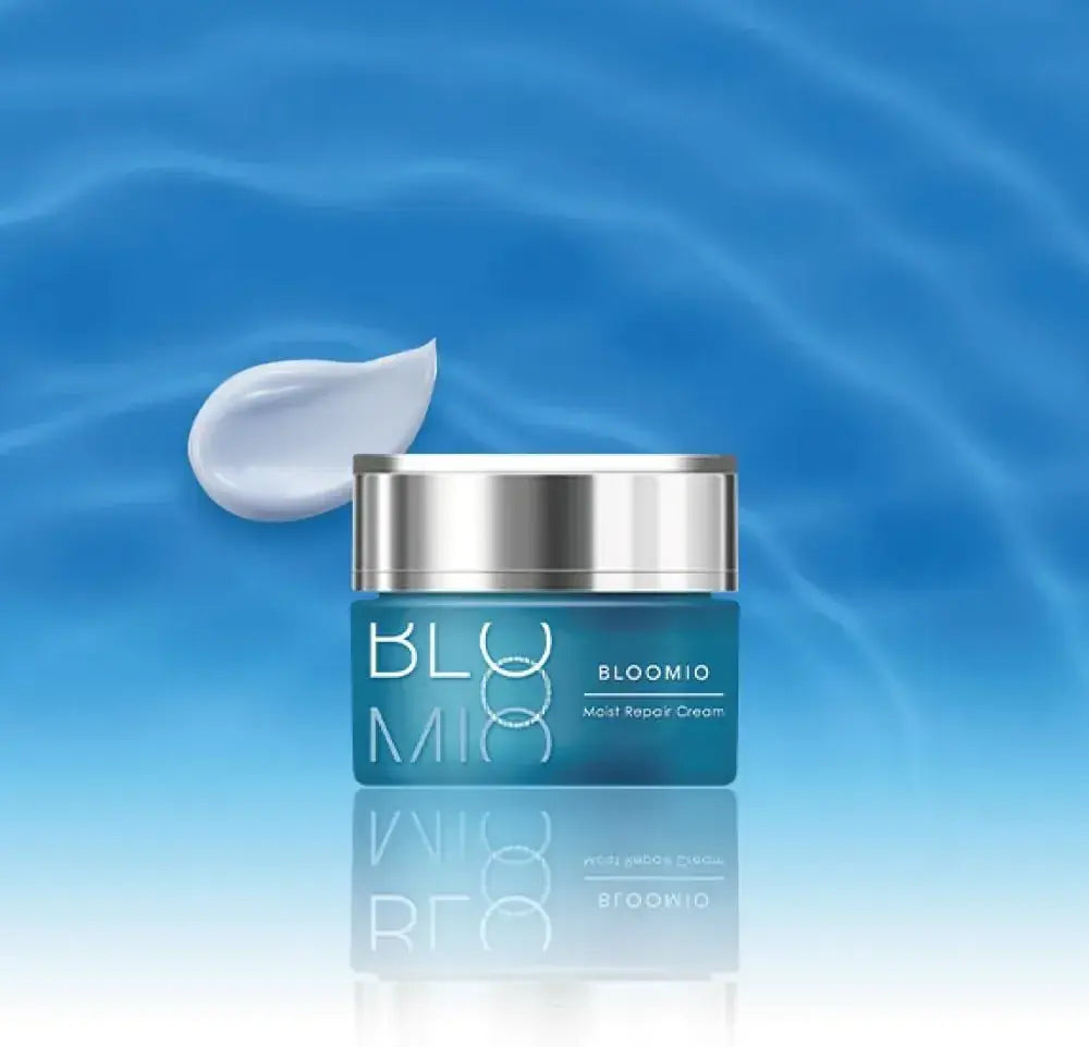 Bloomio Moist Repair Cream Blue Ceramide Niacinamide 1.1 oz