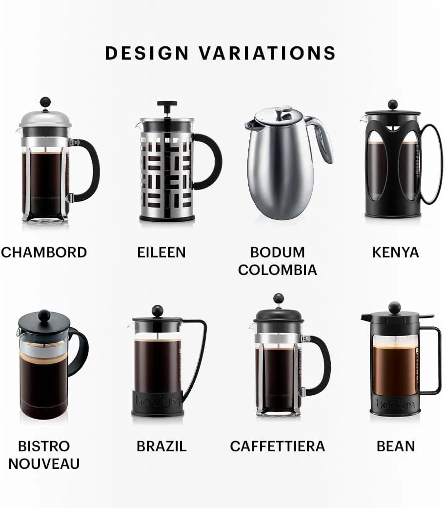 Bodum Kenya French Press Coffee Maker 0.5L Glass Stainless Steel