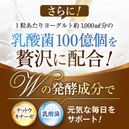 Bunbun Natto Kinase Supplement with DHA EPA and Lactobacillus Support