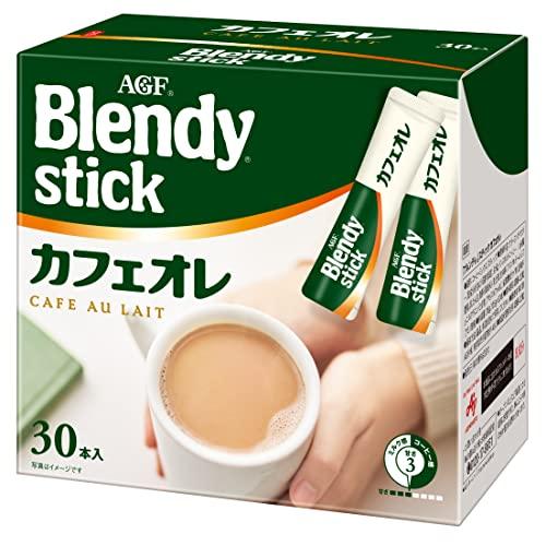 Ajinomoto Agf Blendy Stick Cafe Au Lait 30 Sticks - Agf Milk Coffee - Made In Japan