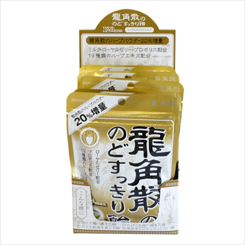 Ryukakusan Throat Refreshing Candy 88G 6 Bags Japan