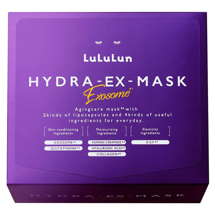 Lululun Hydra Ex Face Mask Large Pack 28 Sheets for Intense Hydration