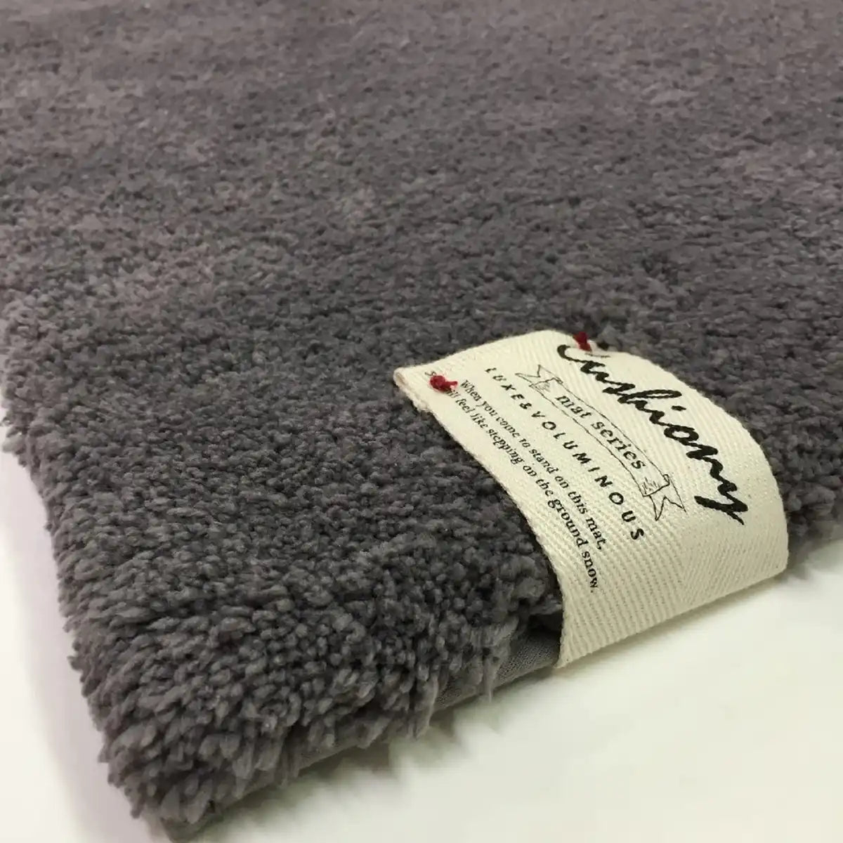 Senko Japan Bbcollection Cushion N Large Toilet Mat Gray 70X70Cm Volume Mat 79233