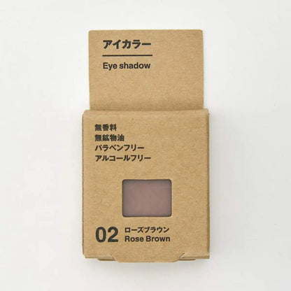 Muji Eye Color Rose Brown 2.3G 82926453 Eye Shadow Glam (X 1)