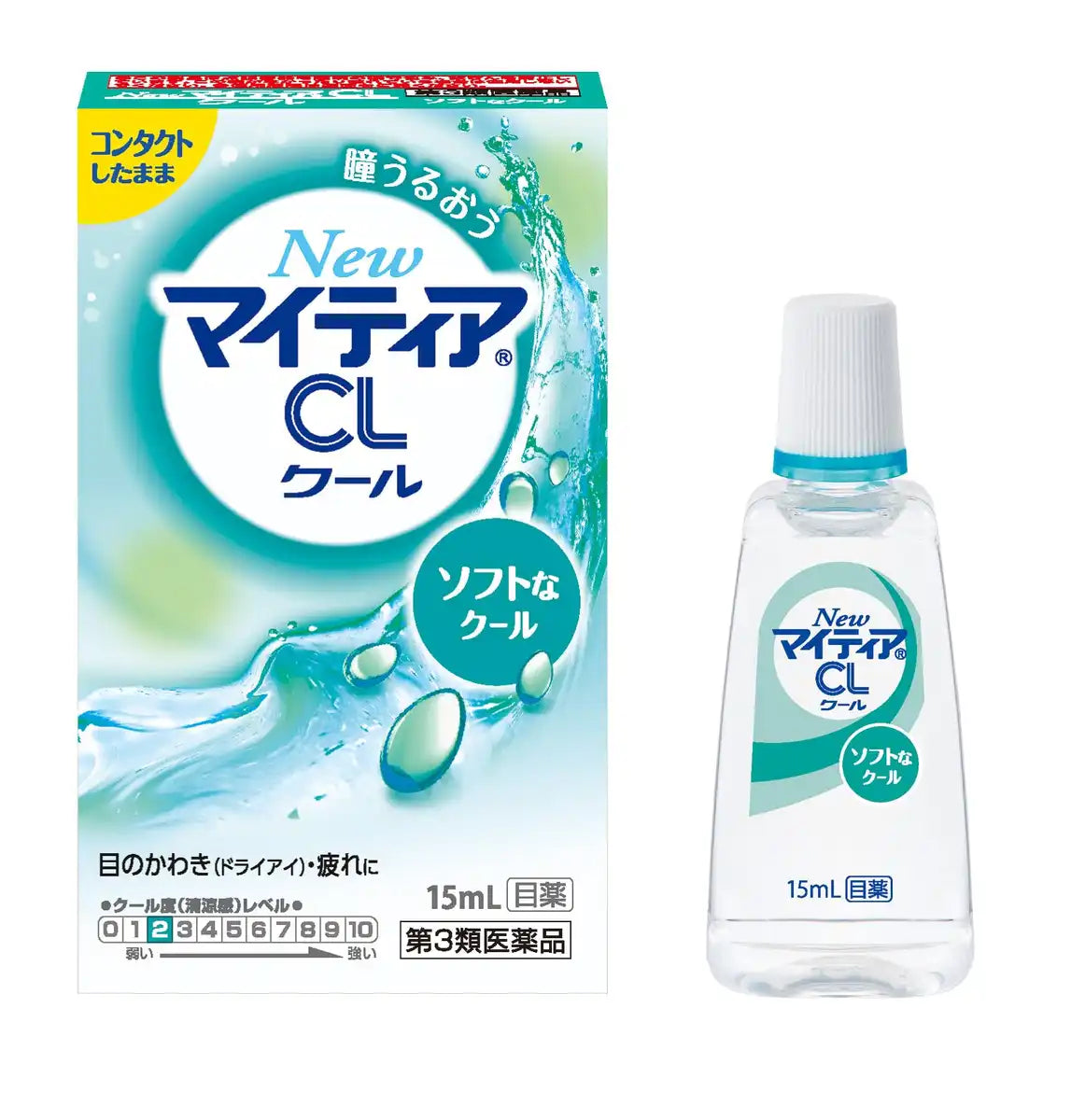 Mythia Mytear Cool-S Eye Drops 15ml - [Third-Class OTC Drug] Relief
