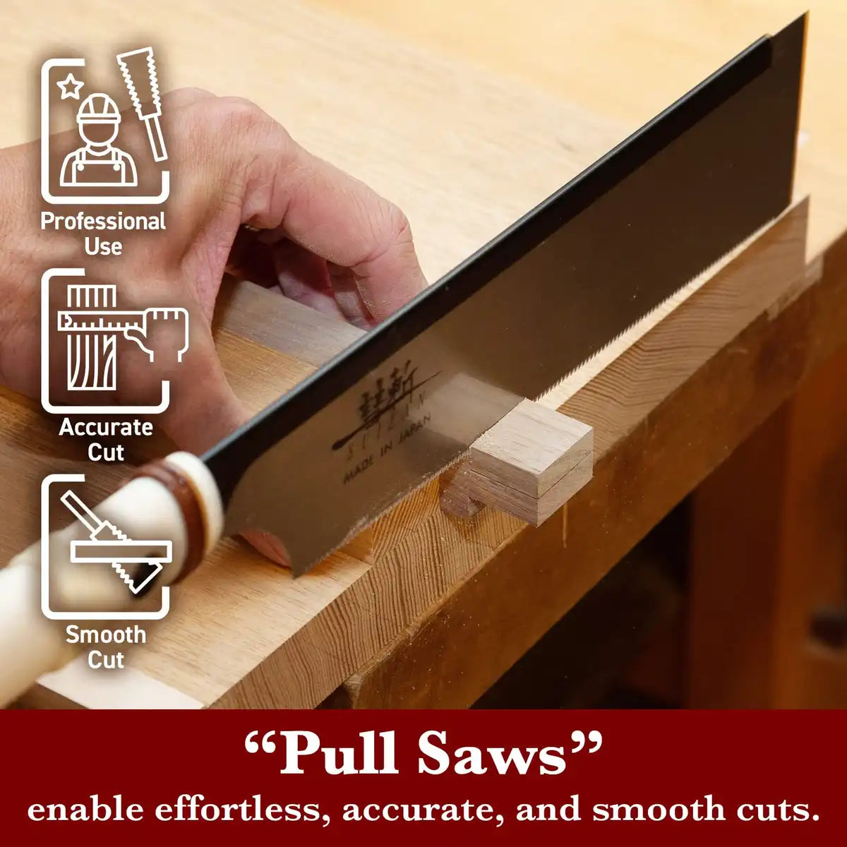 Suizan Japan Woodworking Body Saw 240Mm Replacement Blade Type