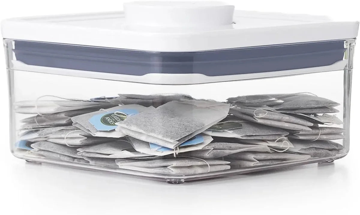 OXO Airtight Plastic Pop Storage Container Kitchen Organizer - Mini Square 16cm
 - 719812684932