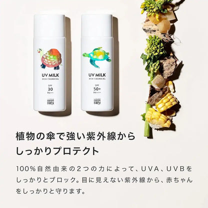 Linea Mamma Baby Non Chemical UV Milk SPF30 PA+++ Sensitive Skin