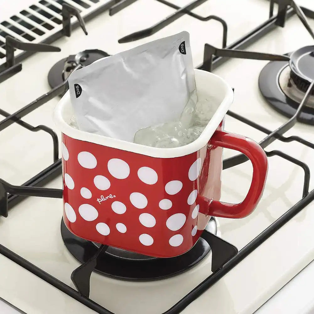 Yutaka Horo Enameled Multi Square Pot Cat