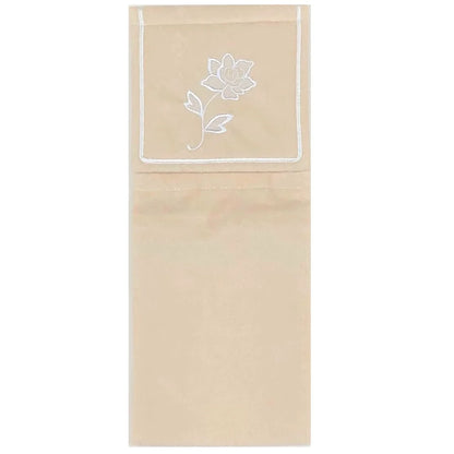 Senko Lacey Rose Paper Holder Cover Beige Rose Embroidery Japan Elegant 67350