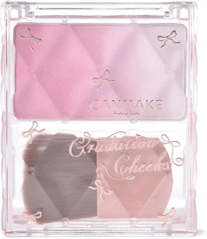 Canmake Gradient Cheeks 01 Berry Yogurt Smooth High Color Blush