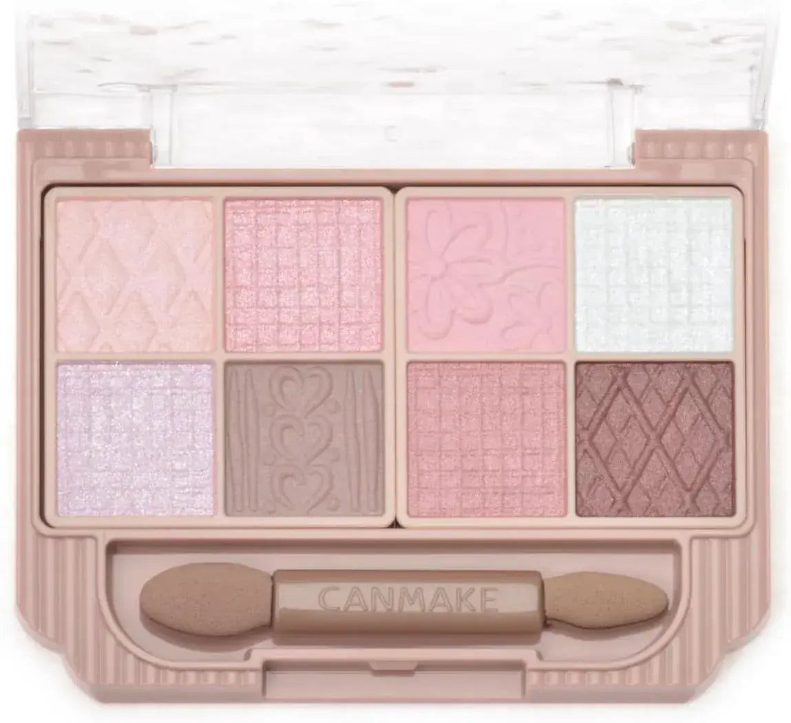 Canmake Petite Palette Eyes 06 Sugar Rum Blue Pink Eye Shadow