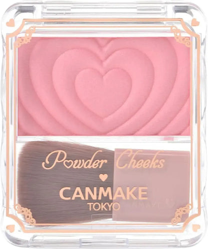 Canmake Powder Cheeks Blush - 01 Powerful Pink - 4901008317755
