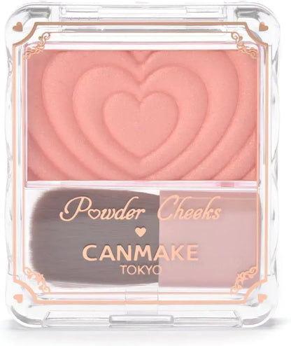 Canmake Powder Cheeks Blush - P06 Juicy Coral - 4901008318615