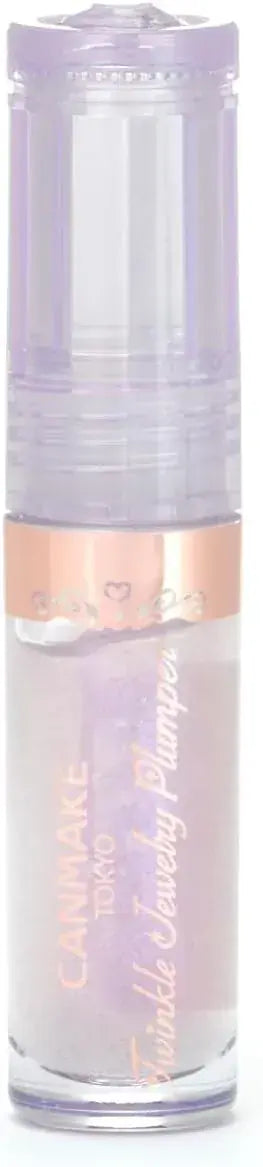 Canmake Twinkle Jewelry Plumper Lip Gloss Water Luster Membrane - 03 Twinkle Purple - 4901008316864