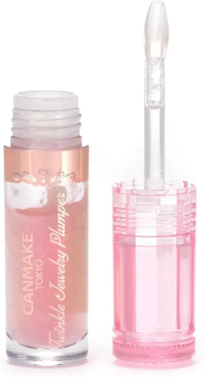 Canmake Twinkle Jewelry Plumper Lip Gloss Water Luster Membrane