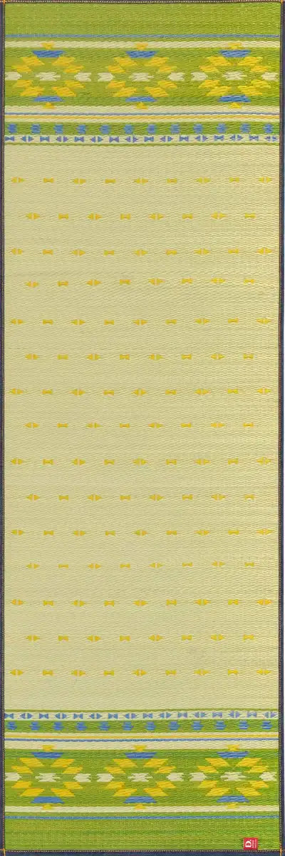 Ikehiko Corporation Japan Igusa Tatami Yoga Mat Earth Green 60X180Cm #8236800