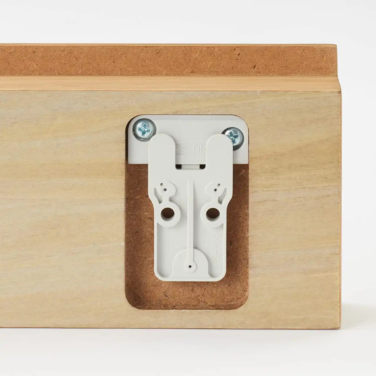 Mujirushi Ryohin Wall-Mountable Furniture Oak Wood 88Cm X 4Cm X 9Cm | Made In Japan