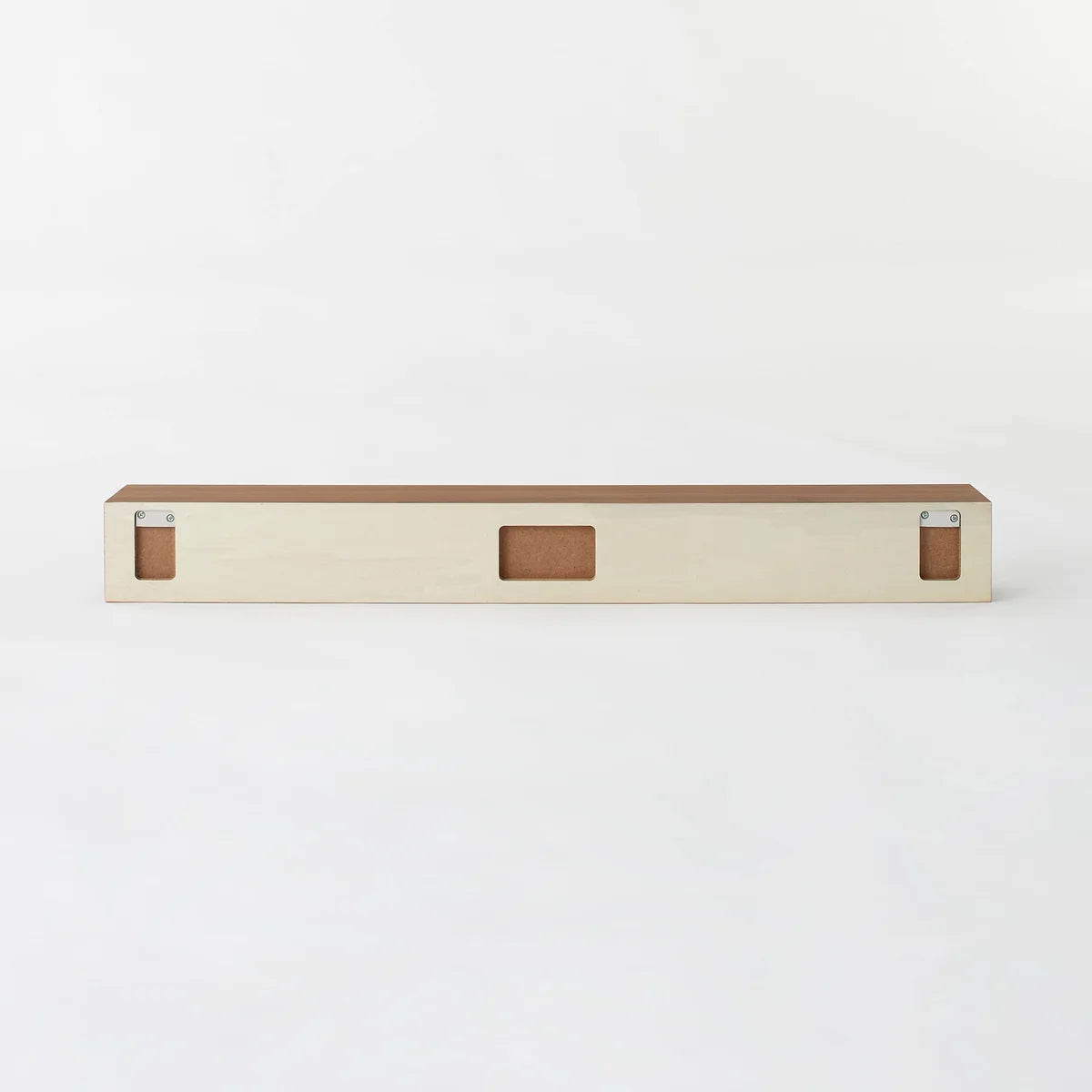 Mujirushi Ryohin Japan Walnut Wall Mounted Shelf 88X12X10Cm - 44505113
