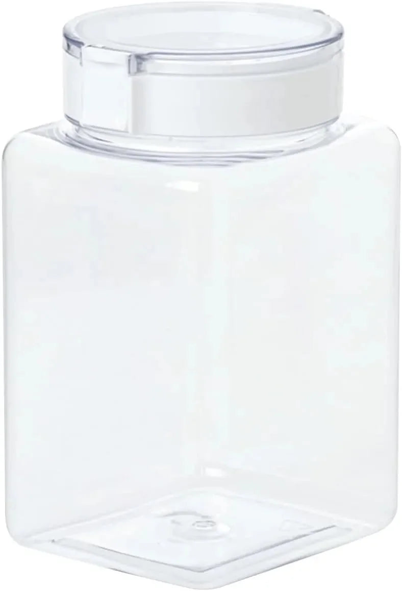 Nitori 2WAY One-Push Canister with Middle Lid Storage Container