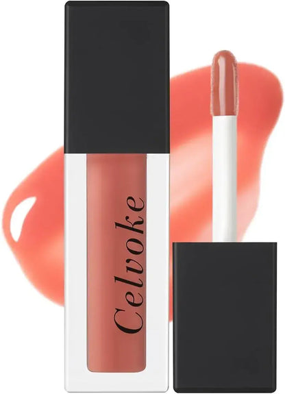 Celvoke EX08 Moisten Lip Drop Jellyfish Lip Gloss Beauty Serum - 04 Burnt Pink - 4570106729076
