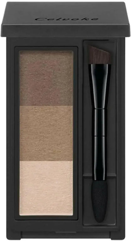 Celvoke Indicate Eyebrow Powder with Brush - 01 Brown - 4571469498050