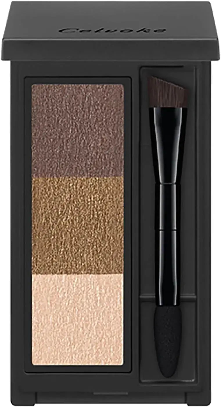 Celvoke Indicate Eyebrow Powder with Brush - 09 Vintage Khaki - 4570106729199