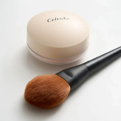 Celvoke Intent Powder Brush with Slide Pouch Face Makeup Brush