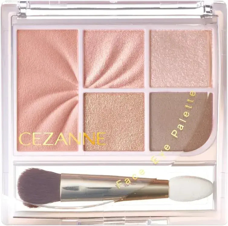 Cezanne Face Eye Palette Cheek Eye Makeup - 03 Noble Beige - 4939553530572