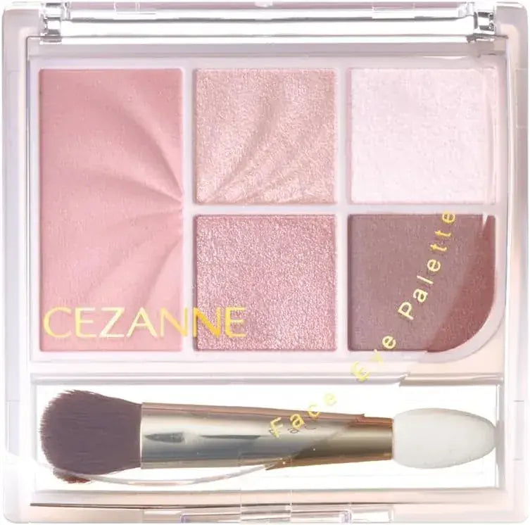 Cezanne Face Eye Palette Cheek Eye Makeup - 02 Classy Pink - 4939553530268