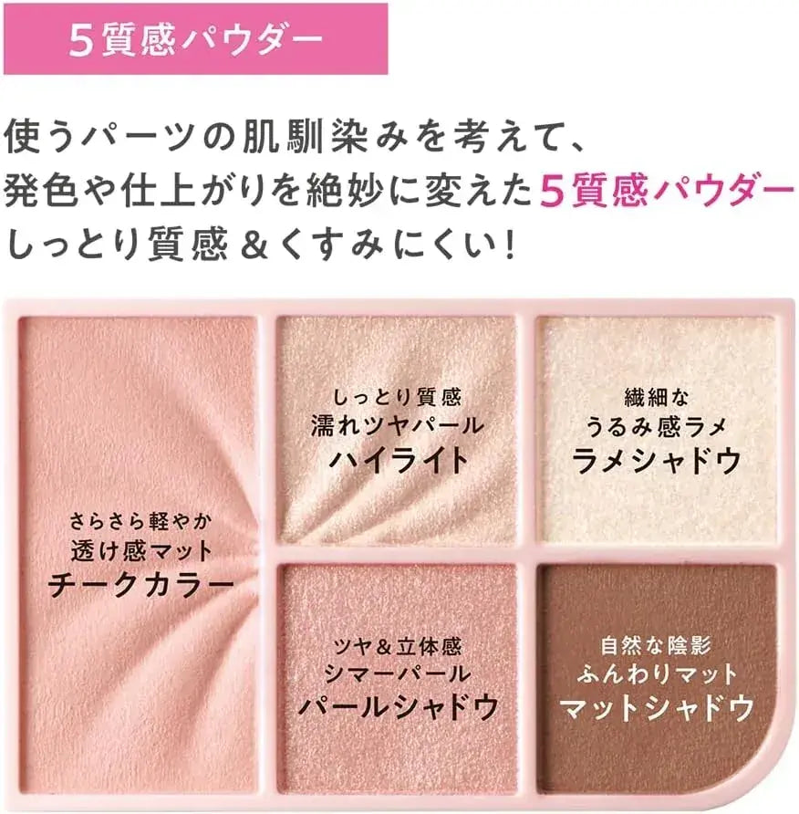 Cezanne Face Eye Palette Cheek Eye Makeup