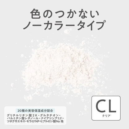Cezanne Pore-less Fix Powder Clear Finish Prevents Glare Smooth Skin